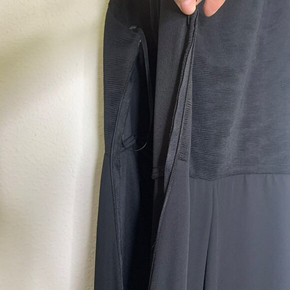 Vintage Susan Roselli for VIJack Black Maxi Evening Dress - Picture 6 of 11